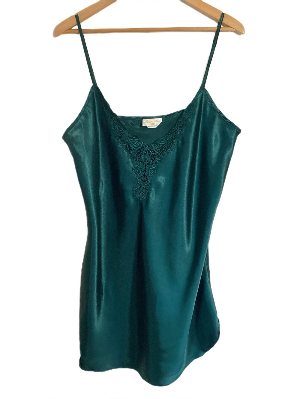 Inner Most Lace Neck Chemise Nightie Slip L